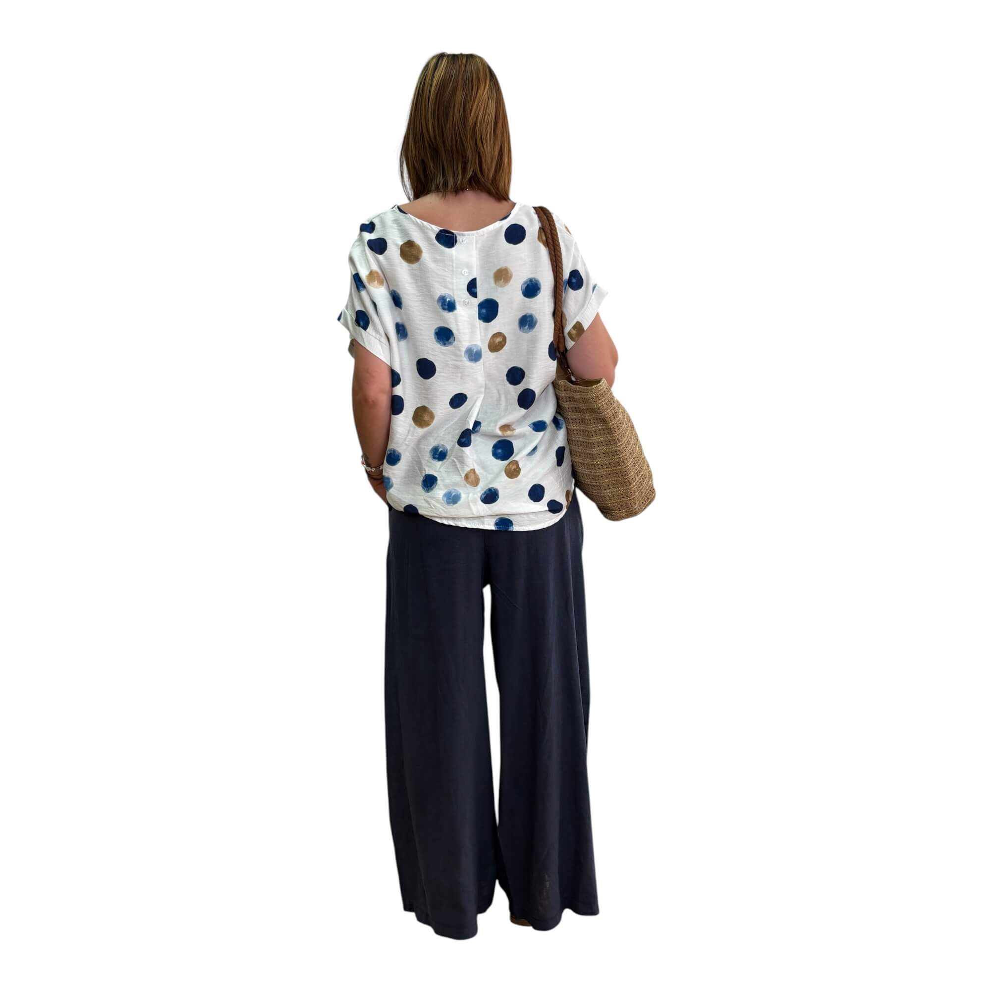 Pantalon large fluide – Image 3