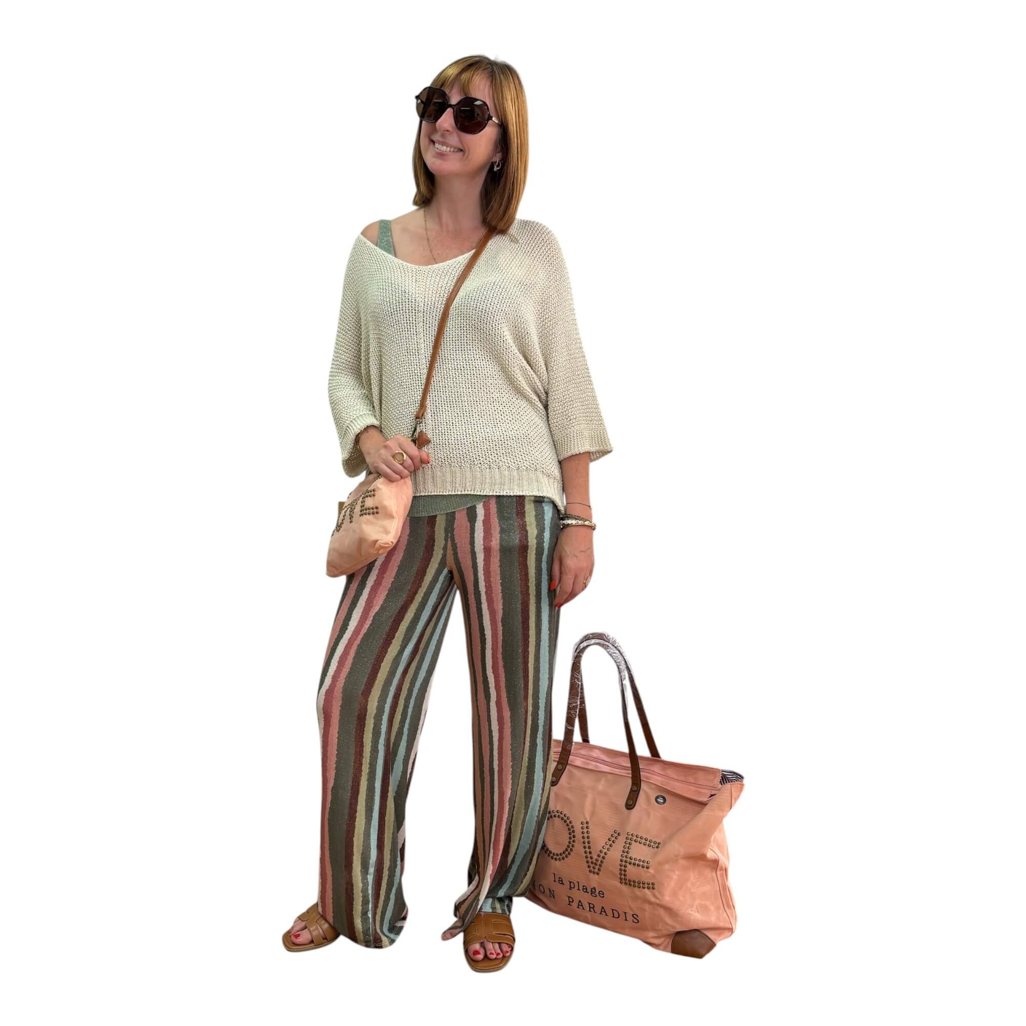 Pantalon lurex