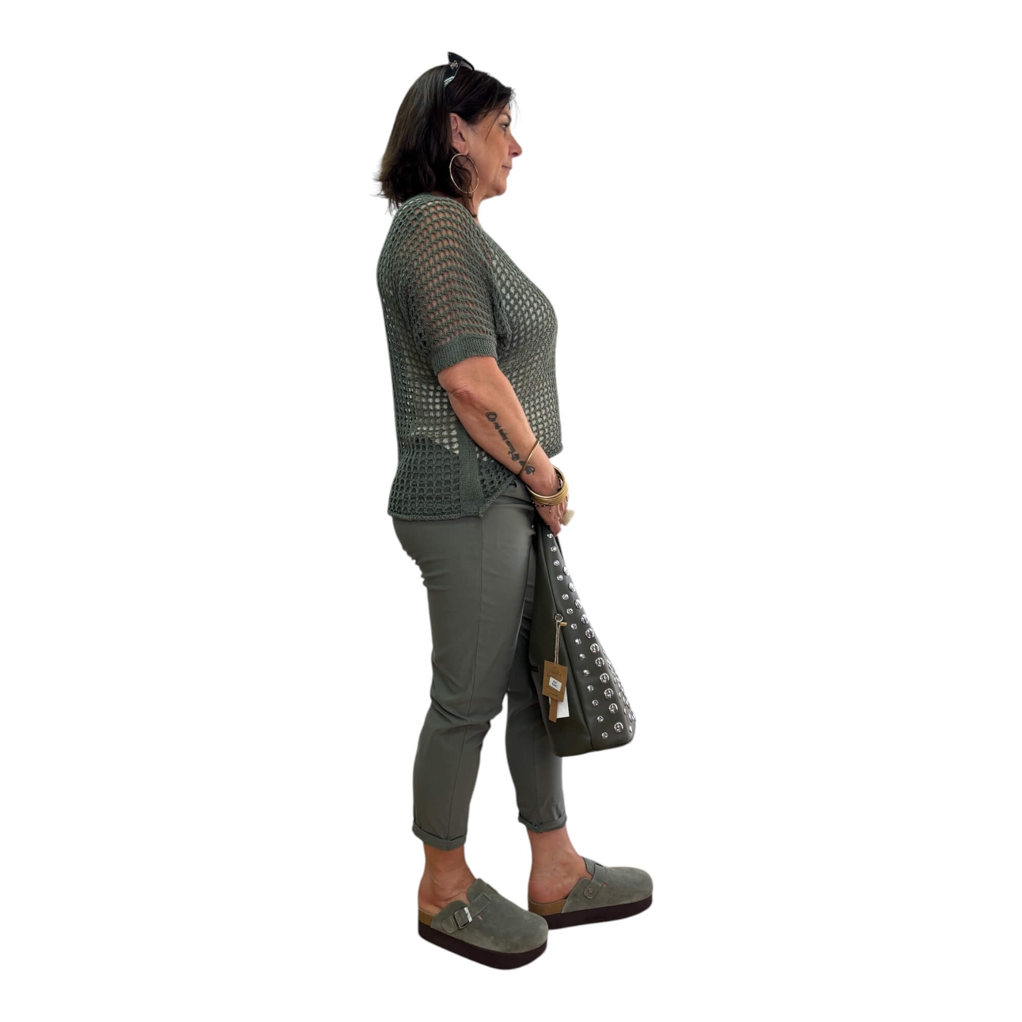 Pull en maille ajourée – Image 2