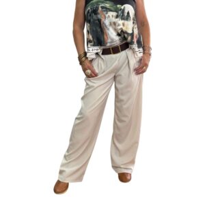 Pantalon chic à pinces