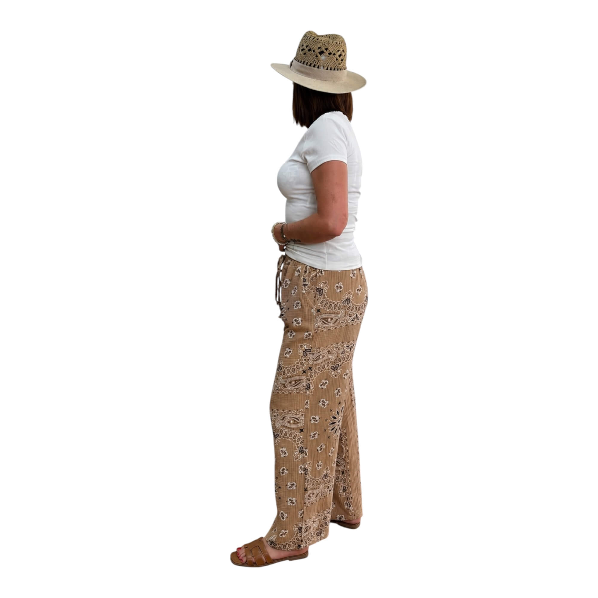 Pantalon coton bandana – Image 2